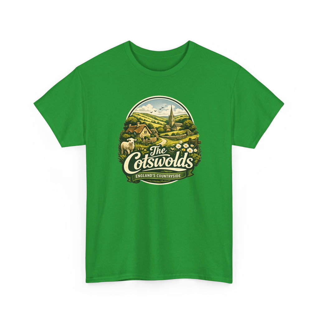 Cotswolds Vintage Landscape T‑Shirt — The Cotswolds Countryside Tee
