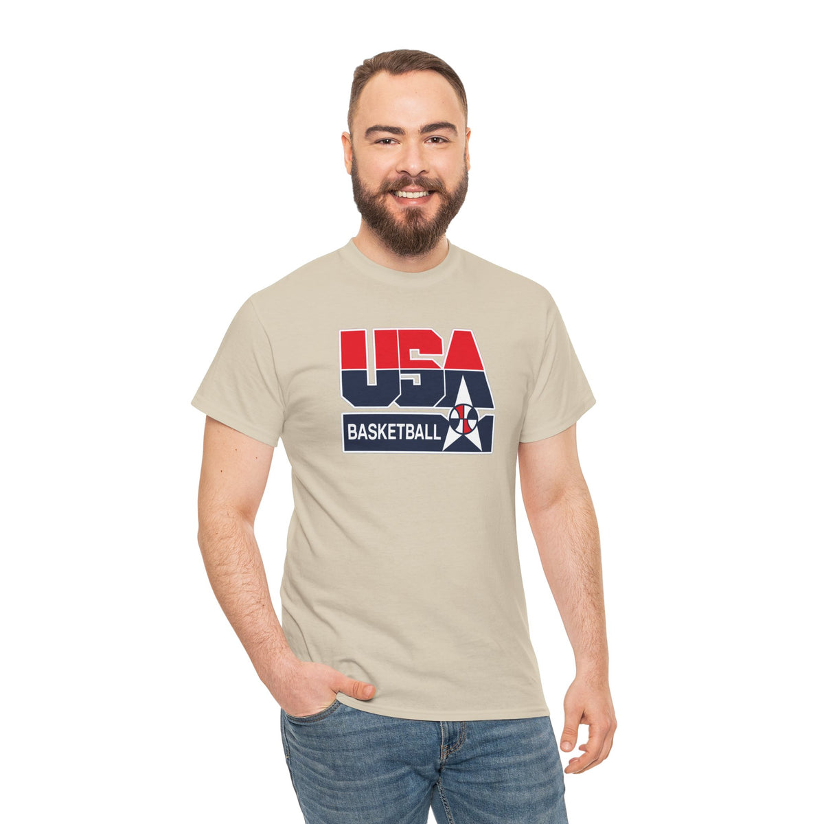USA Basketball Patriotic Cotton T-Shirt / Tee