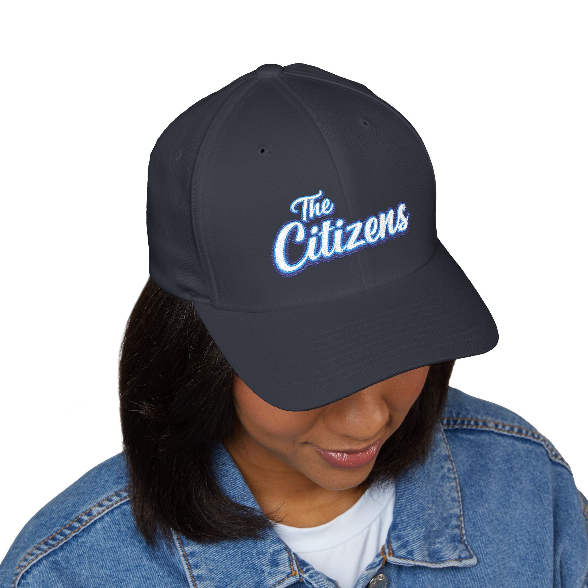 The Citizens Embroidered Cap — Classic Script Baseball Hat