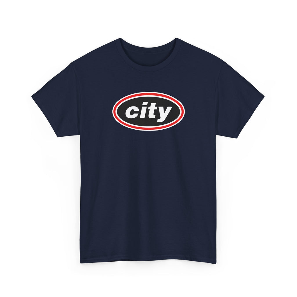 Manchester City Oasis Inspired Logo Cotton T-Shirt