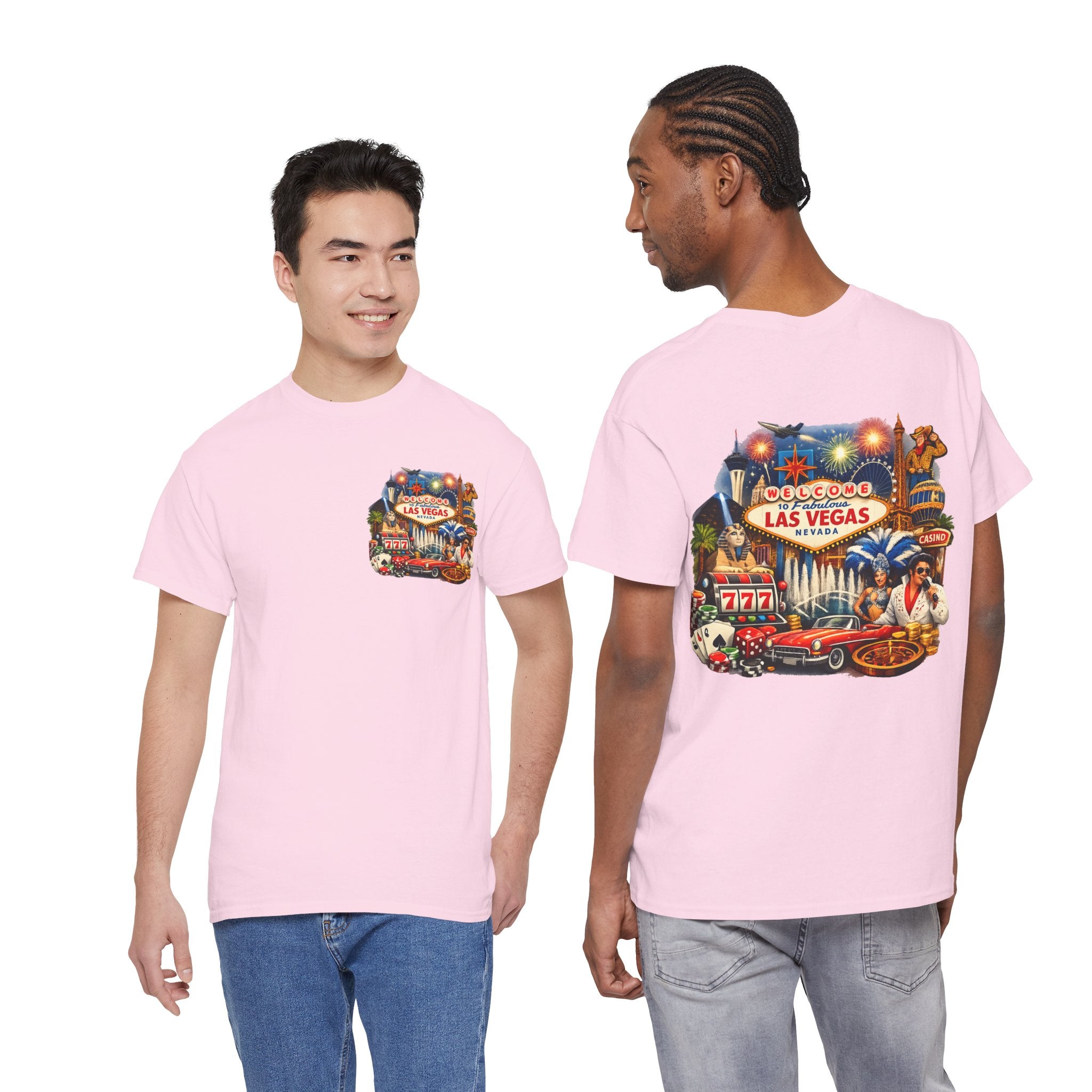 Las Vegas Vintage Collage T‑Shirt