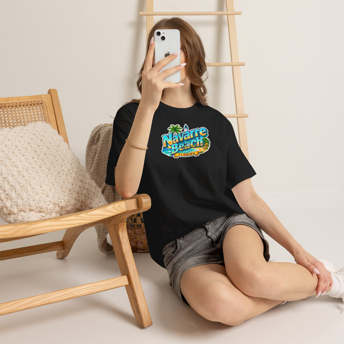 Navarre Beach Florida T-Shirt – Retro Tropical Vacation Tee