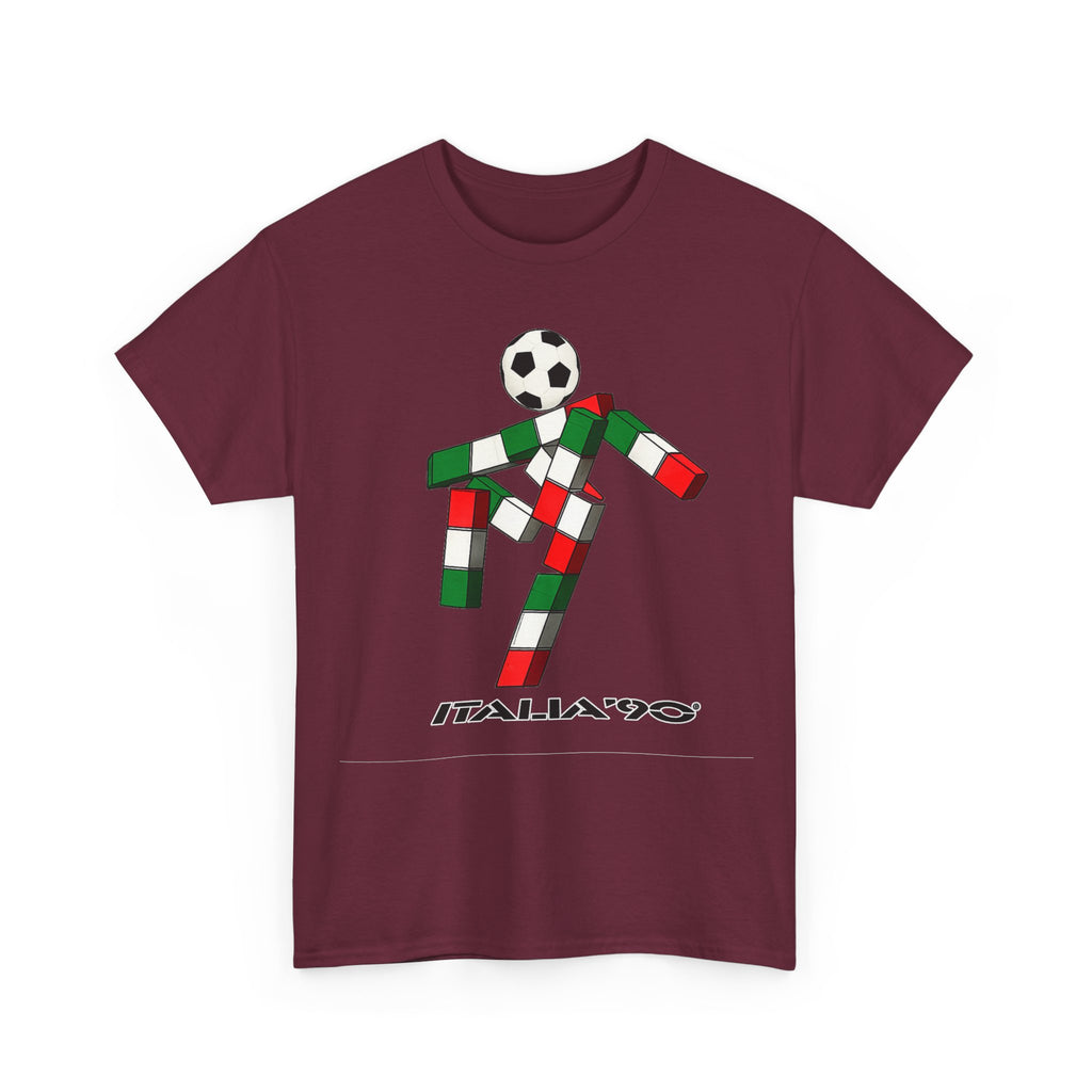 Italia '90 Soccer T‑Shirt — Retro Italian Football World Cup Tee