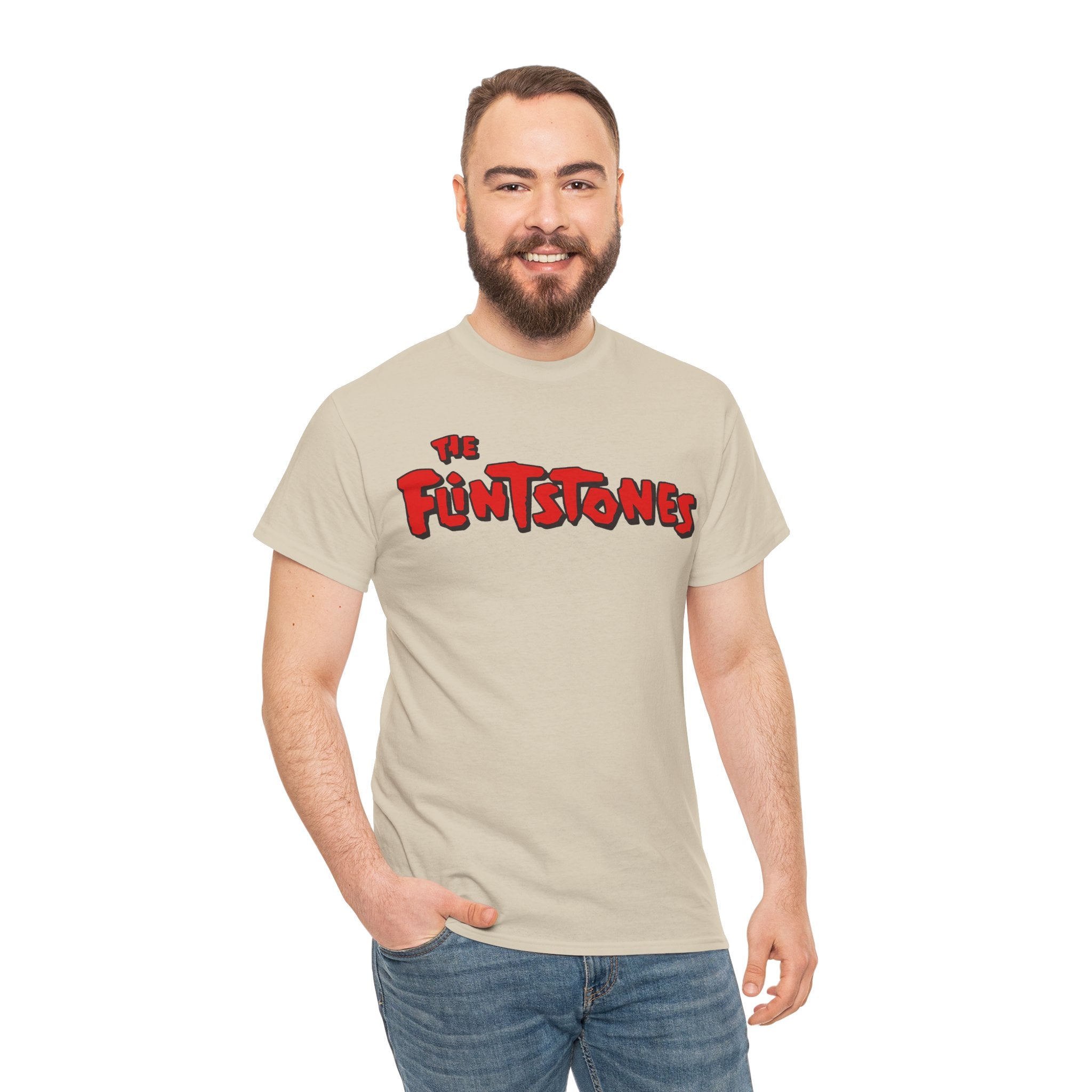 The Flintstones Logo Tee - Retro Cartoon Graphic T-Shirt