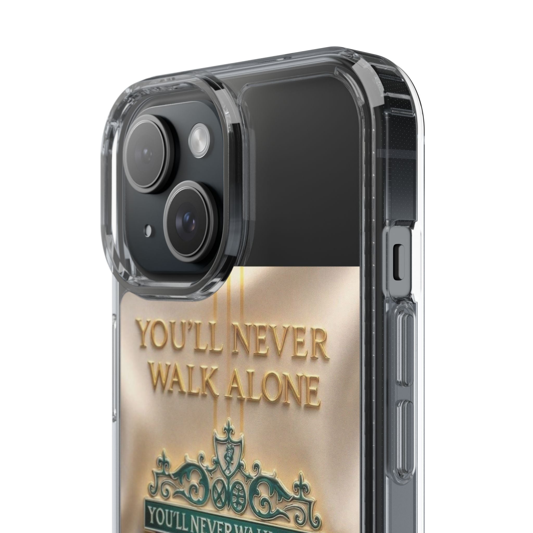 Liverpool FC 'You'll Never Walk Alone' Clear Phone Case