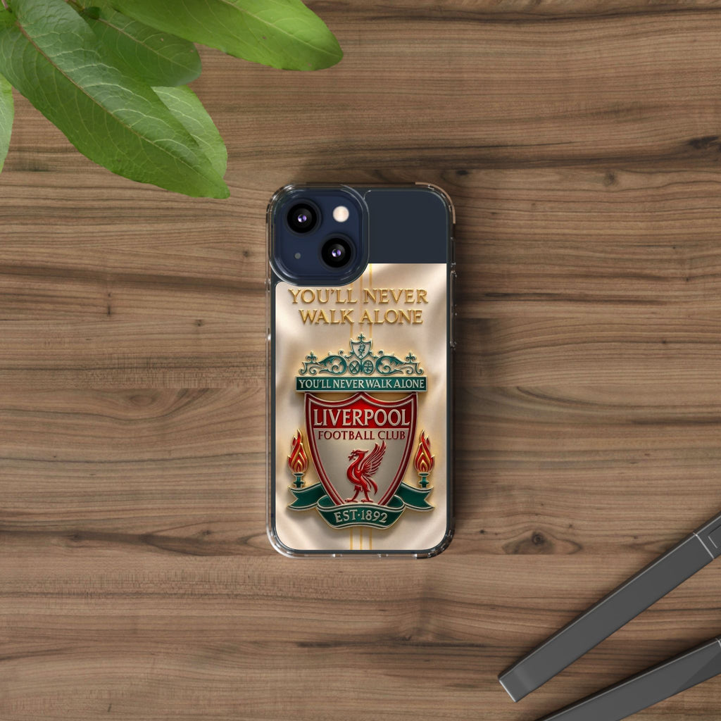 Liverpool FC 'You'll Never Walk Alone' Clear Phone Case