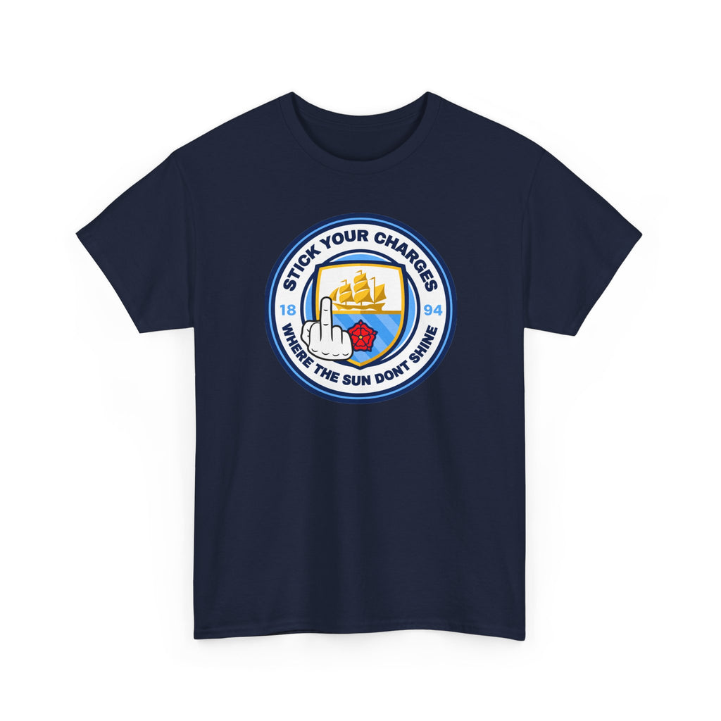 Manchester City "Stick Your Charger Where the Sun Don't Shine" Cotton t-shirt