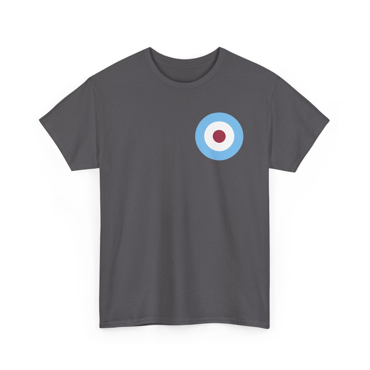 Manchester City Inspired Target Roundel Cotton T-Shirt