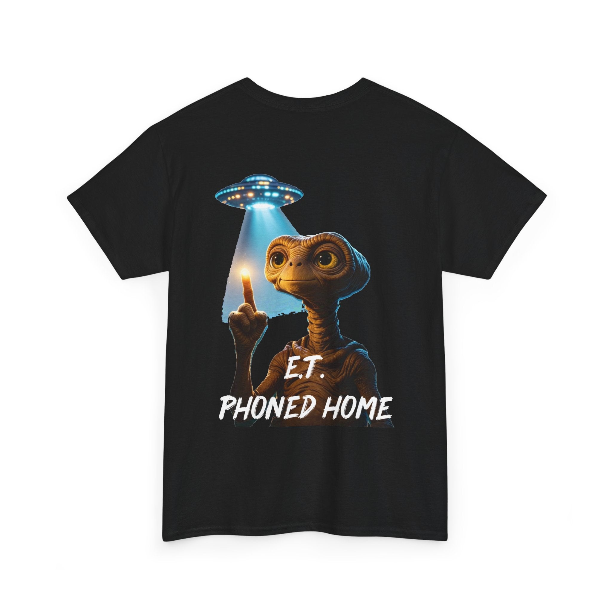 E.T. Phoned Home Tee — Retro Sci‑Fi Alien Graphic T-Shirt