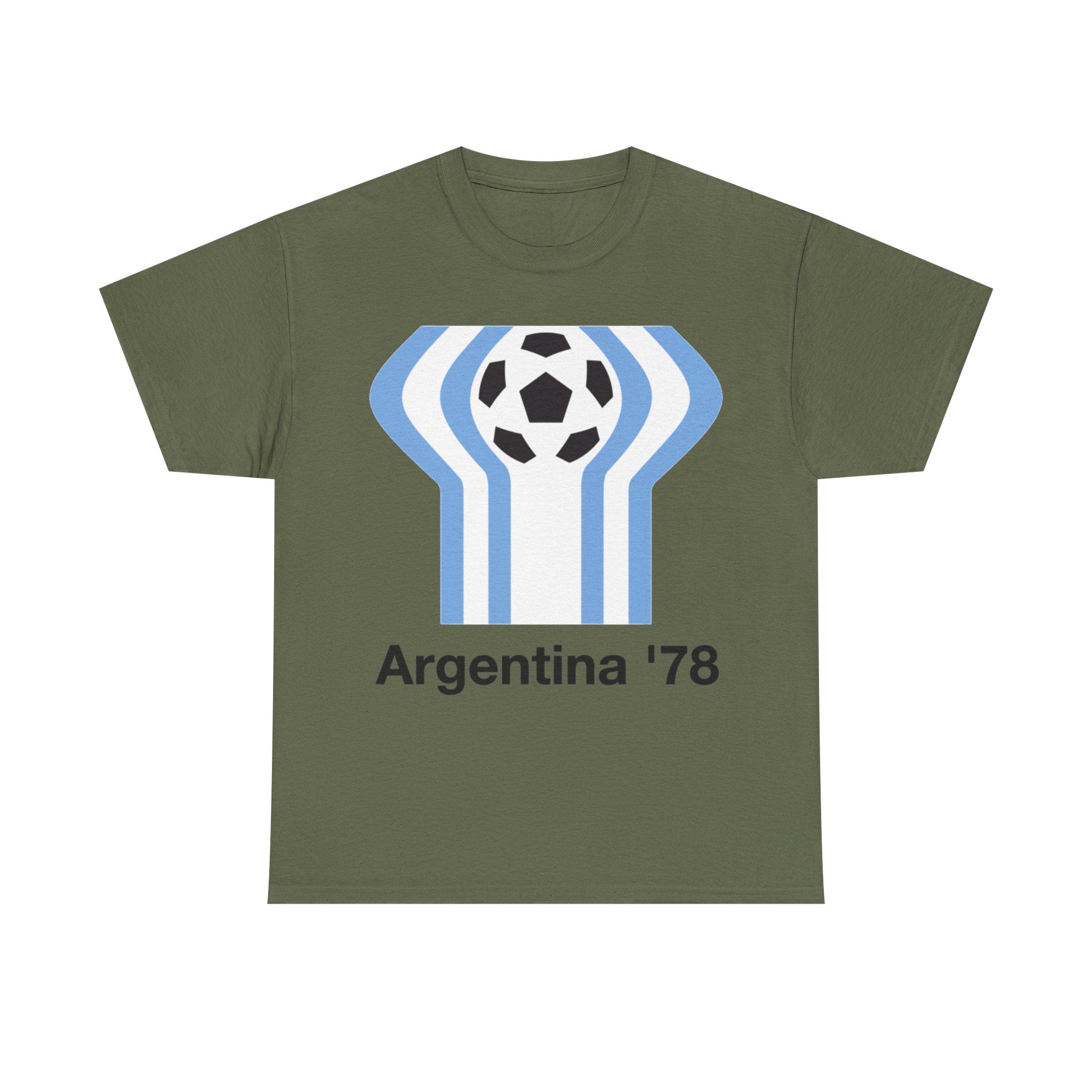 Argentina '78 Soccer T-Shirt — Retro World Cup Football Tee