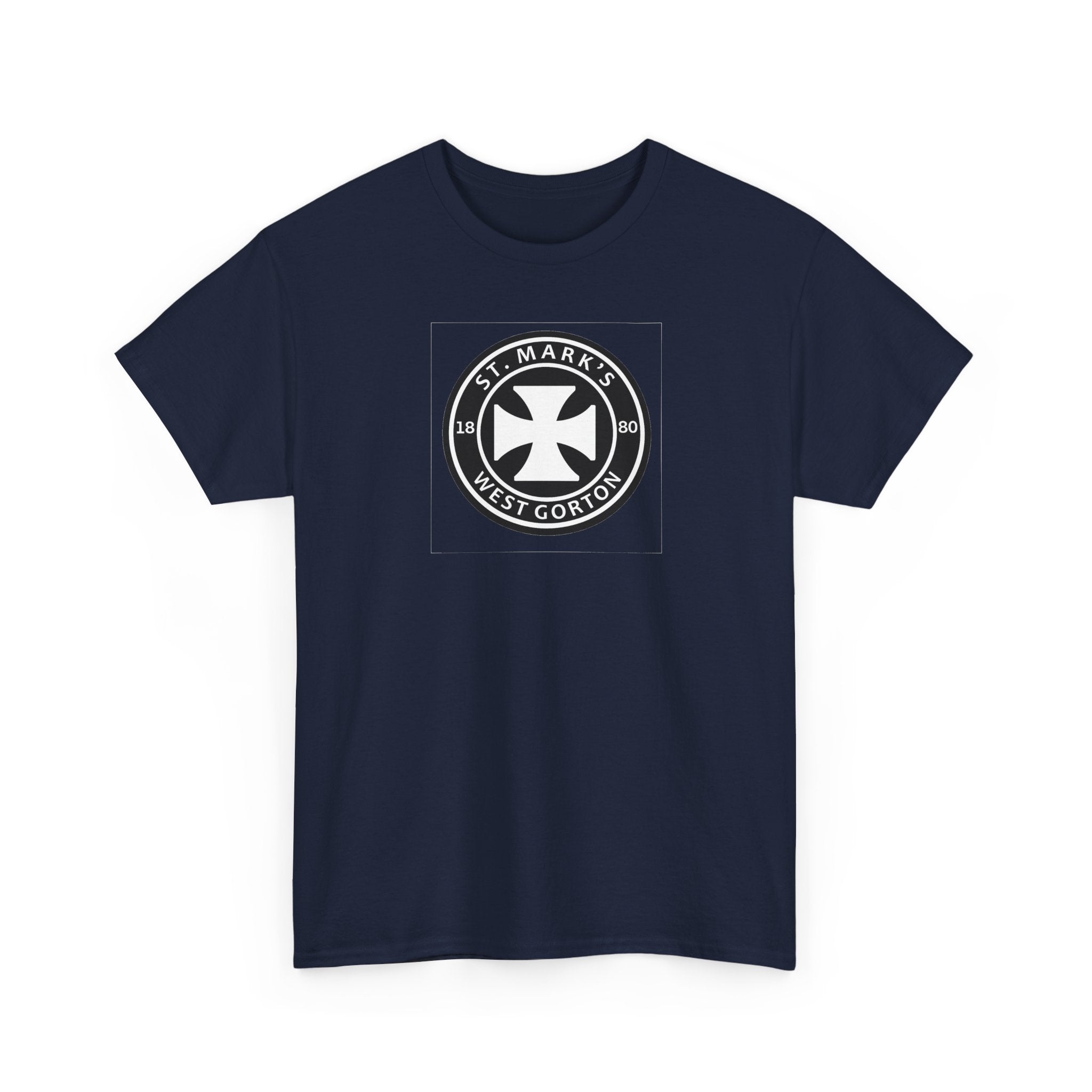 St. Marks West Gorton Cross Logo Tee