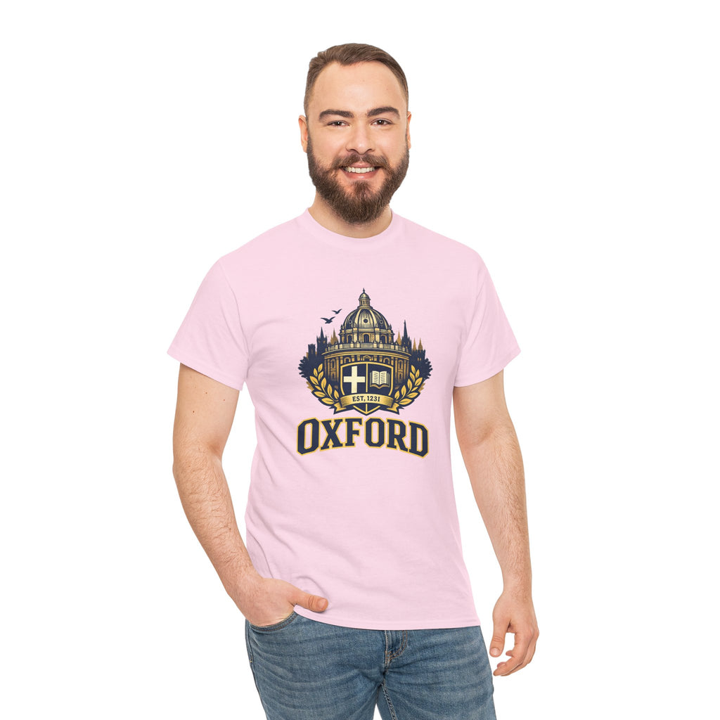 Oxford Crest T-Shirt — Vintage University Graphic Tee