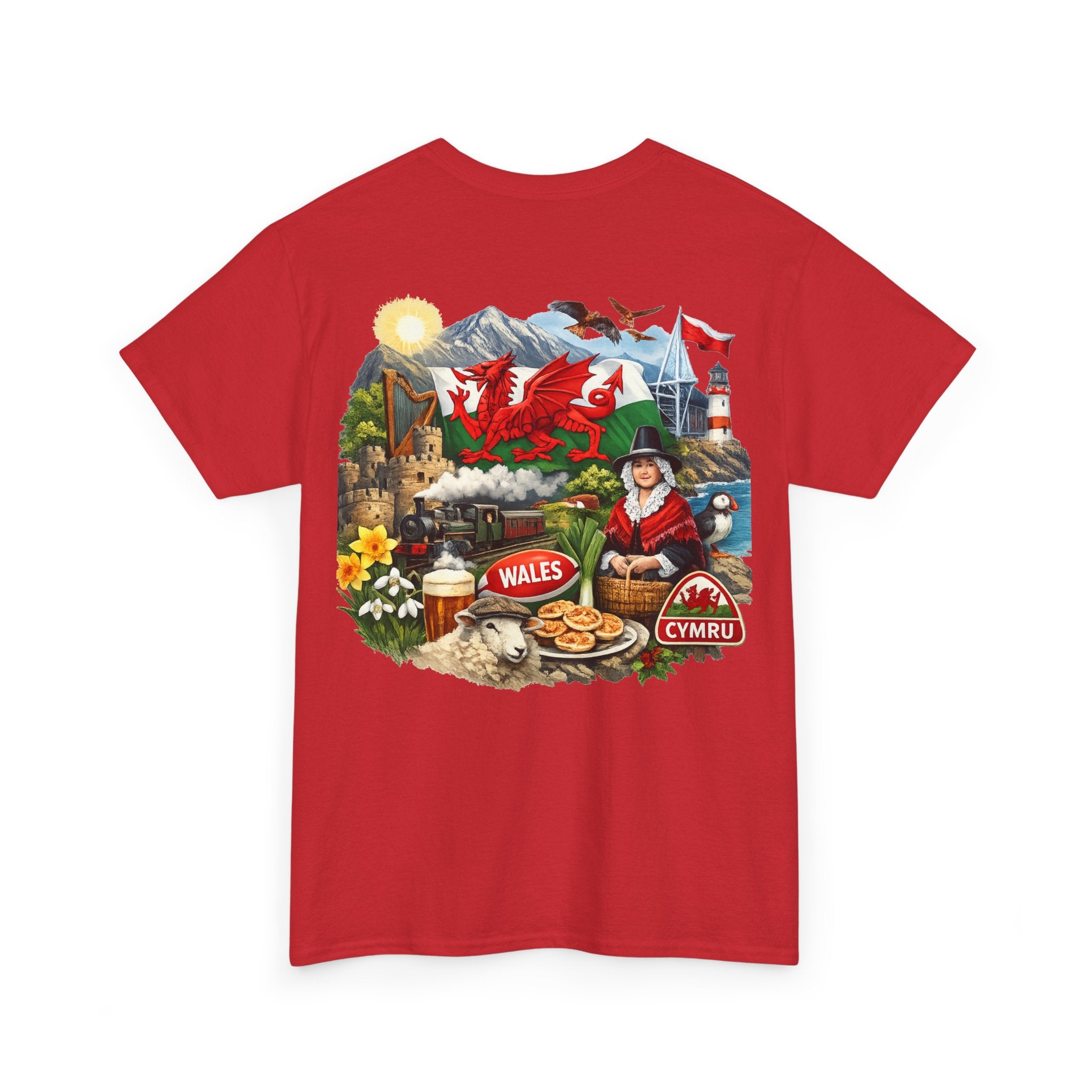 Wales Pride T-Shirt — 'Make Wales Great Again' Welsh Dragon Tee