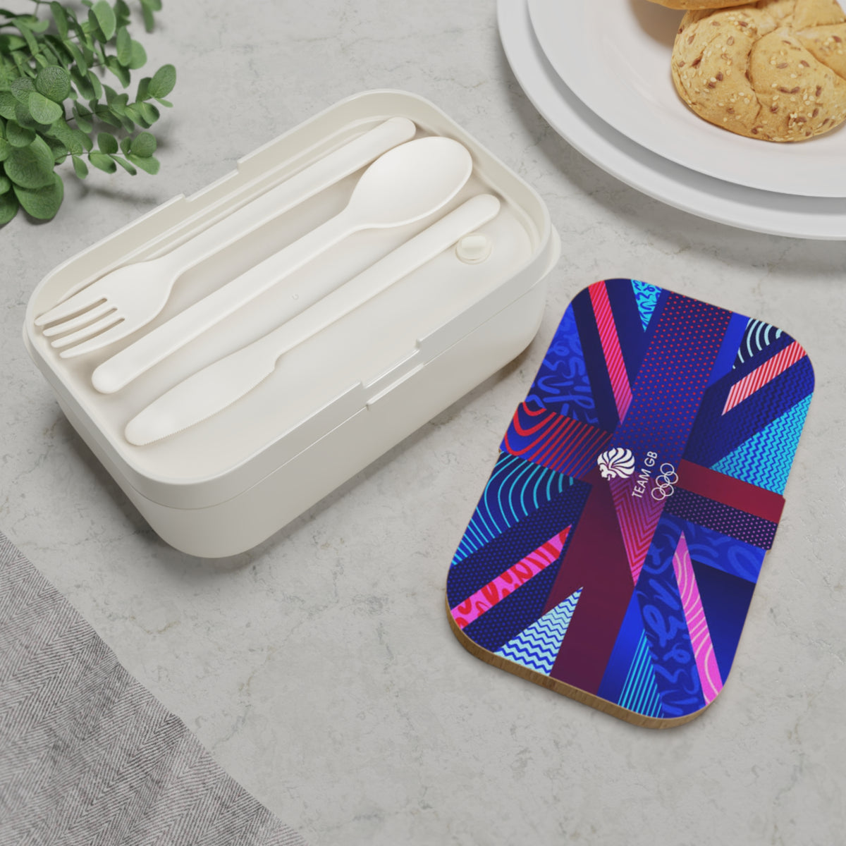 Team GB Union Jack Bento Lunch Box – Olympic-Inspired Portable Food Container