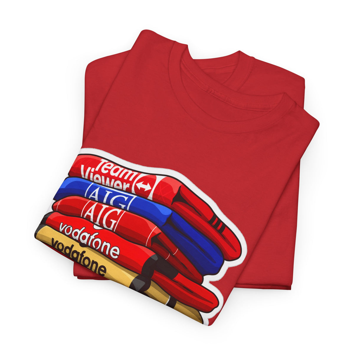Manchester United Inspired Unisex Heavy Cotton Tee