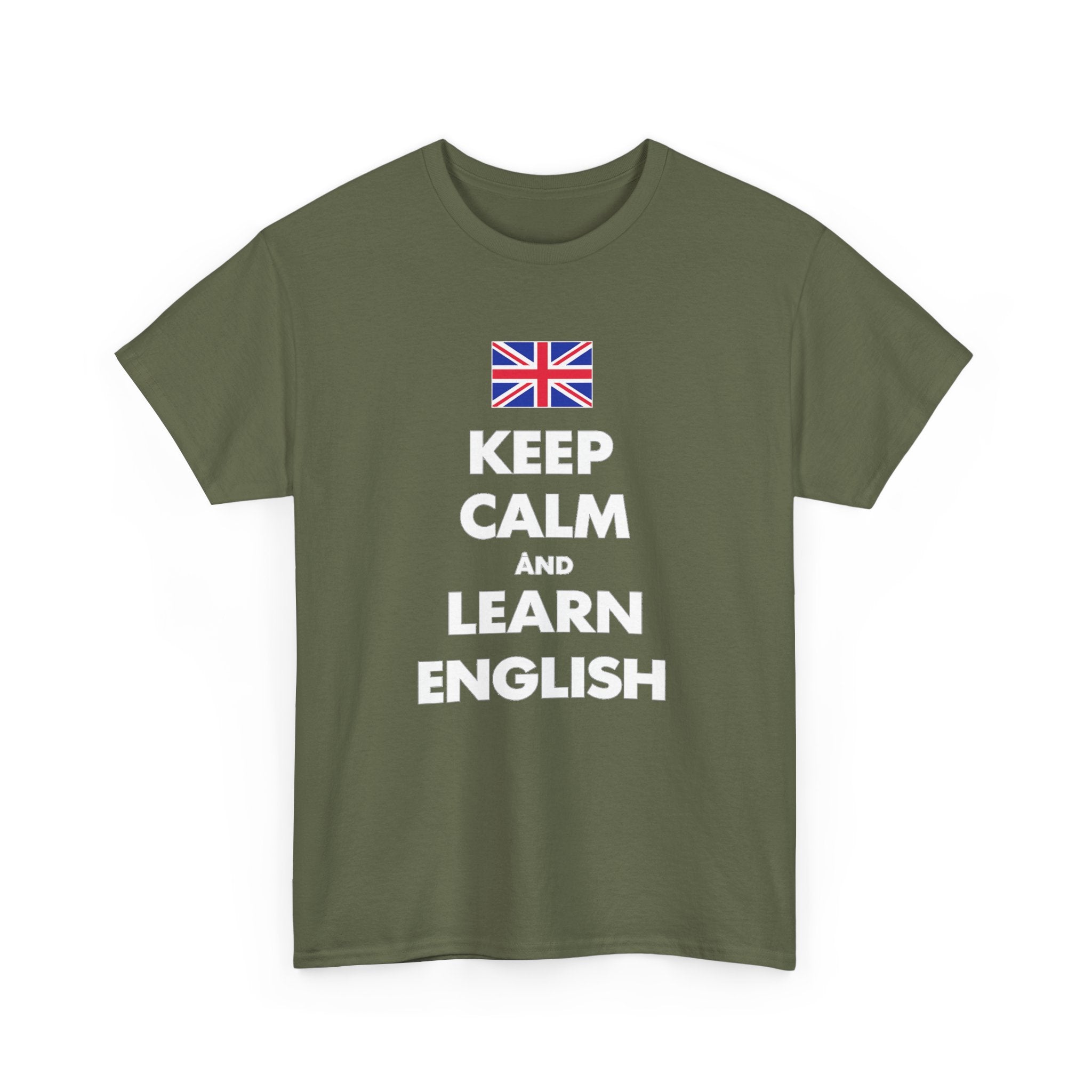 Keep Calm and Learn English T‑Shirt