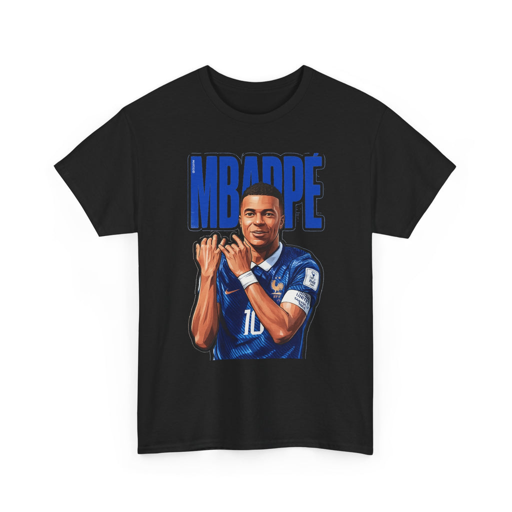 MBAPPE Graphic Shirt Soccer Star Portrait Tee — "