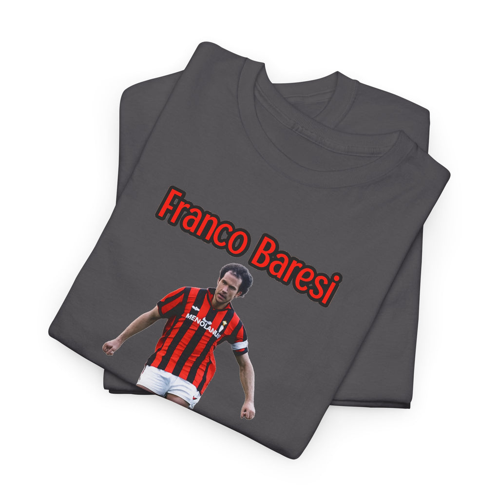 Franco Baresi Legend Tee — AC Milan Retro Soccer Graphic T-Shirt