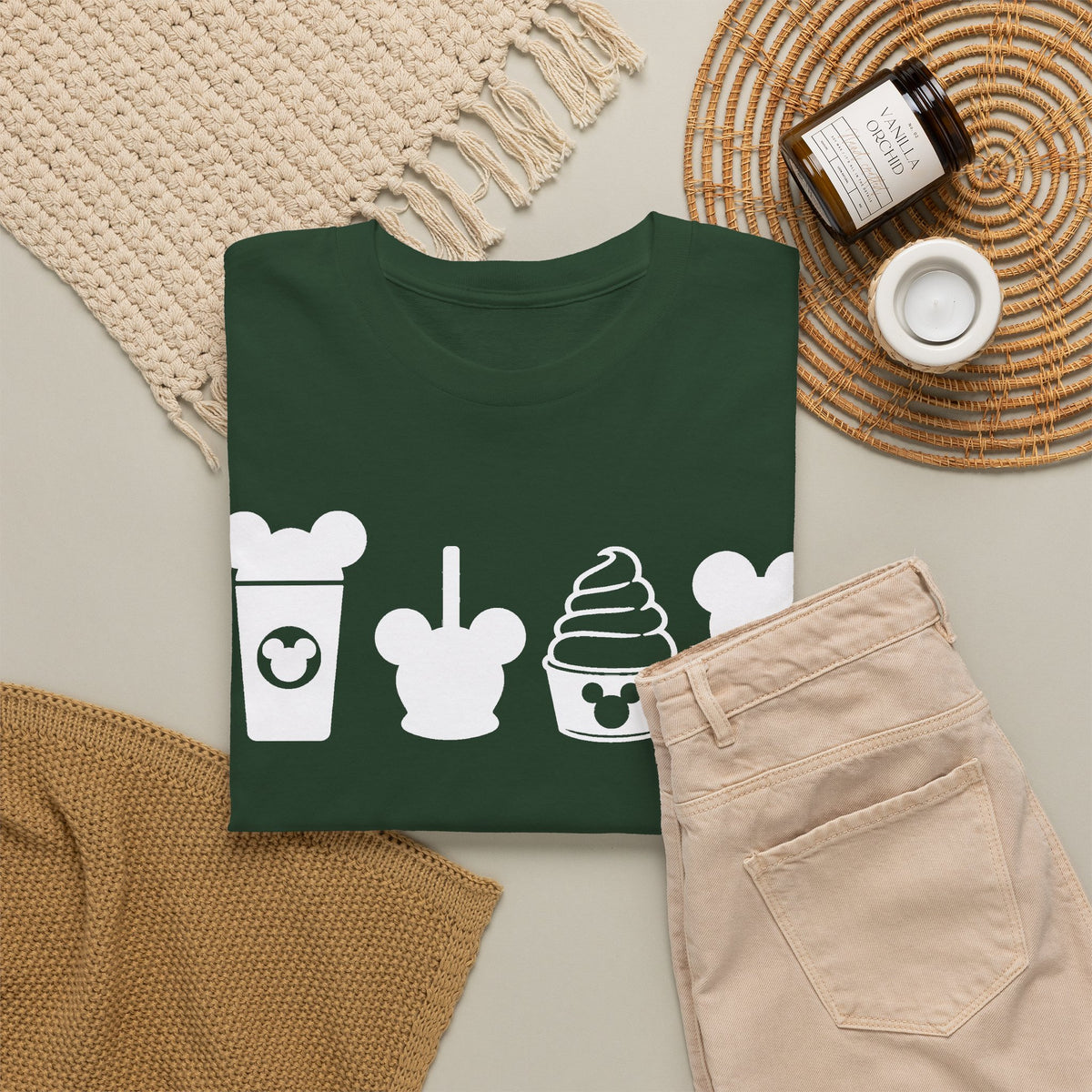Disney snacks inspired Unisex Heavy Cotton Tee