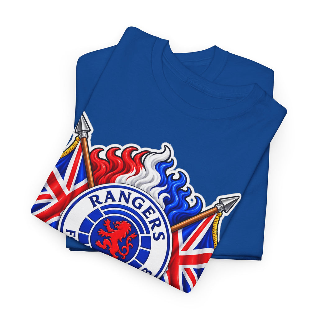 Rangers Football Club Tee — "We Are The People" Crest Cotton T-Shirt