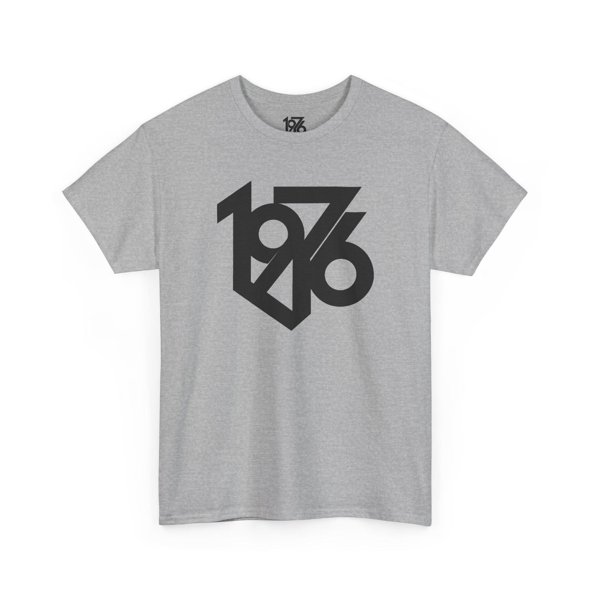 1976 Collection Logo Cotton T-Shirt — Vintage Year Graphic Tee
