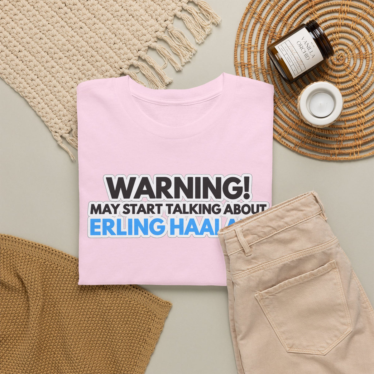 Warning! May Start Talking About Erling Haaland T-Shirt