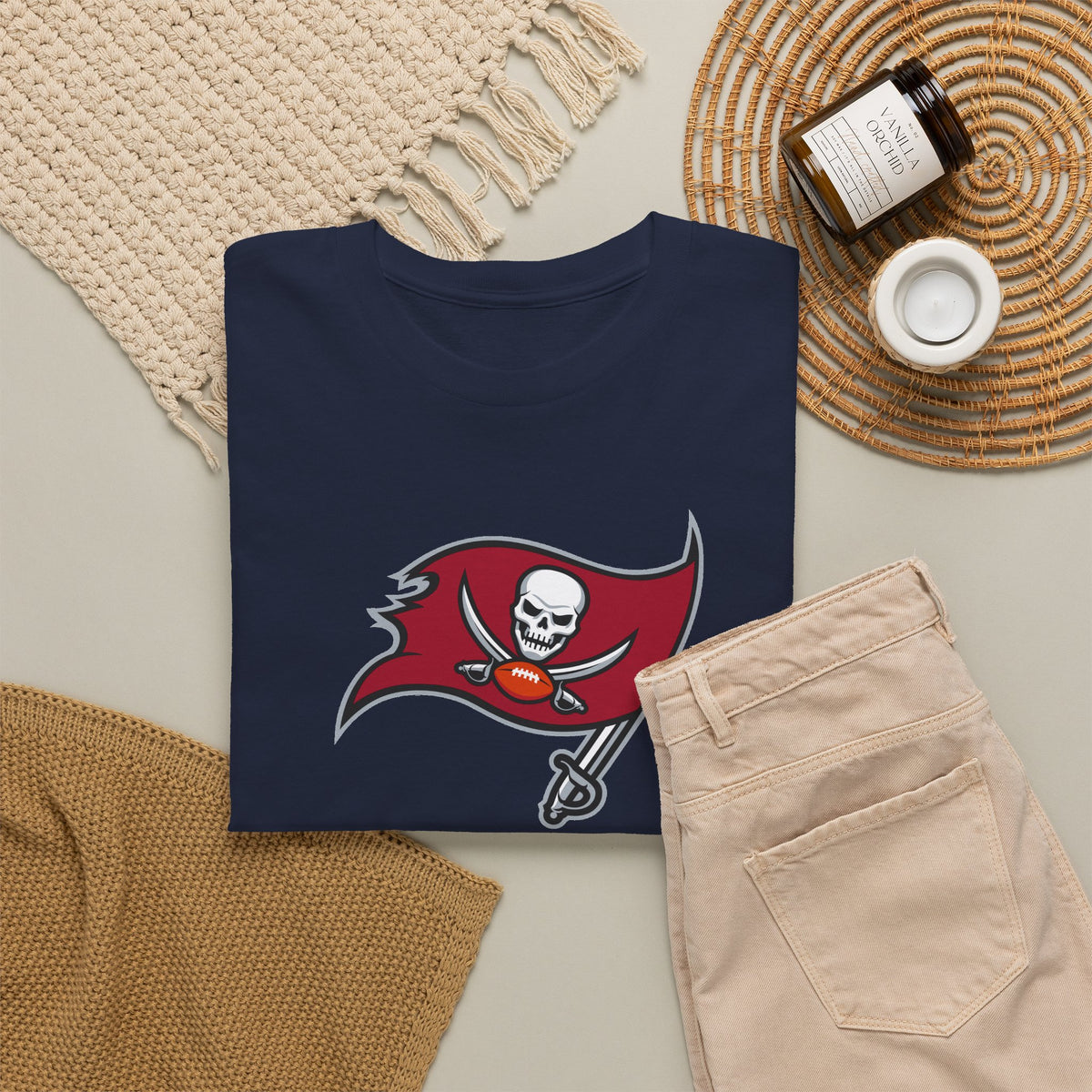 Tampa Bay Buccaneers inspired Unisex Heavy Cotton Tee