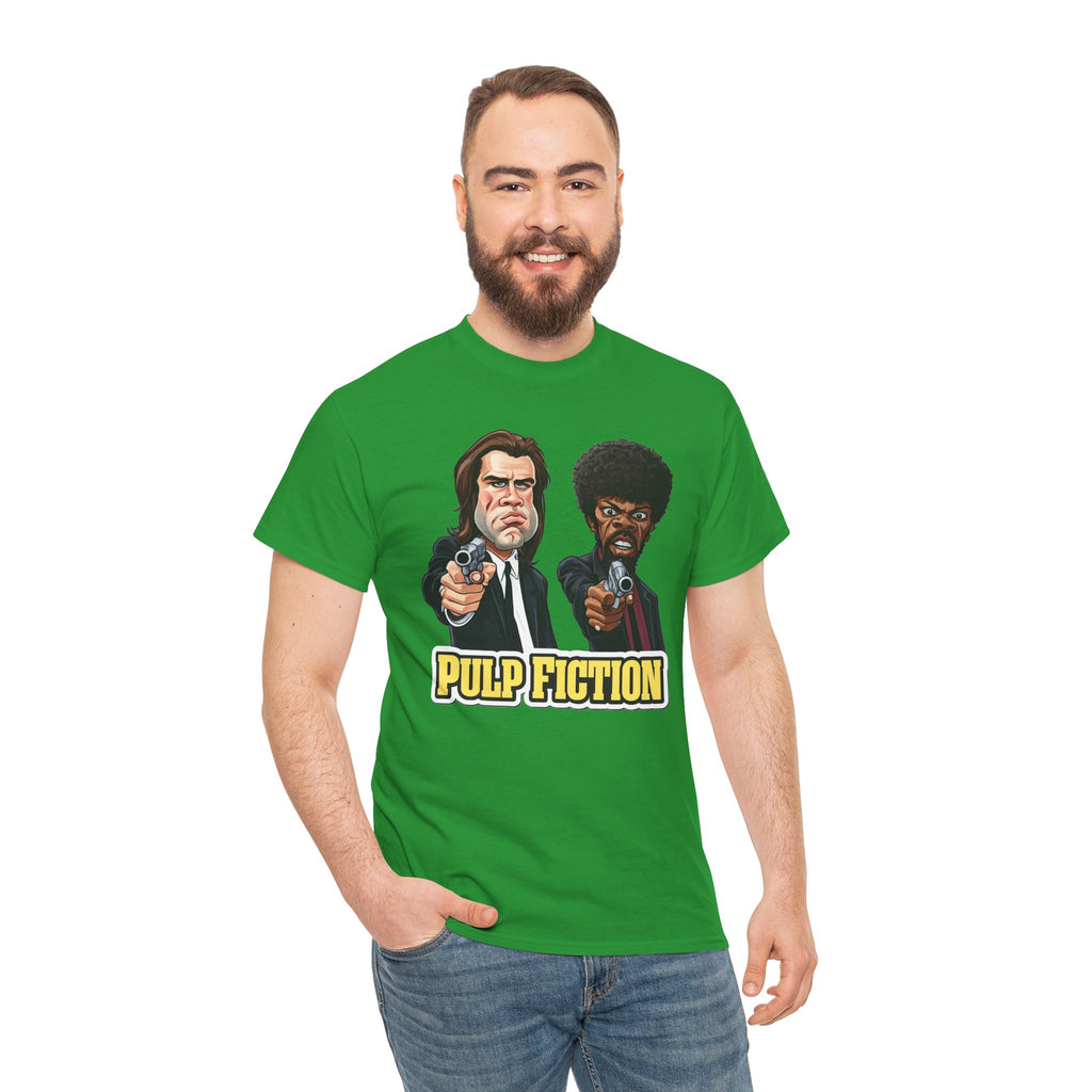 Pulp Fiction Graphic Tee - Retro Movie Poster T-Shirt
