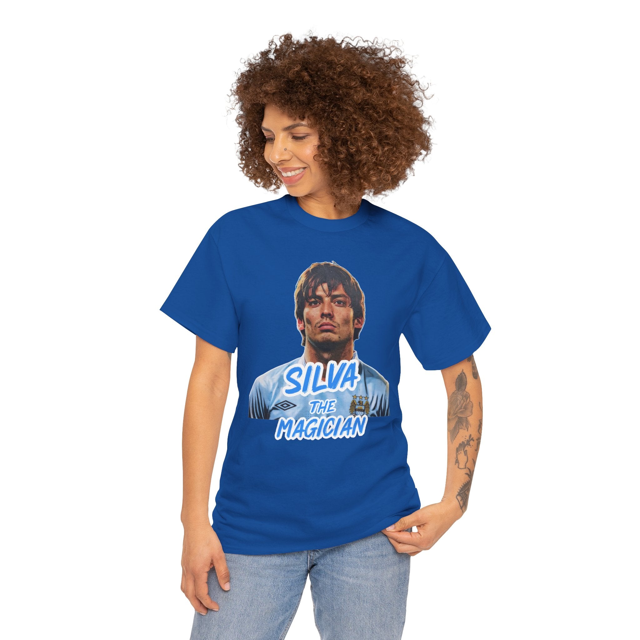 David Silva Manchester City The Magician Soccer Tee