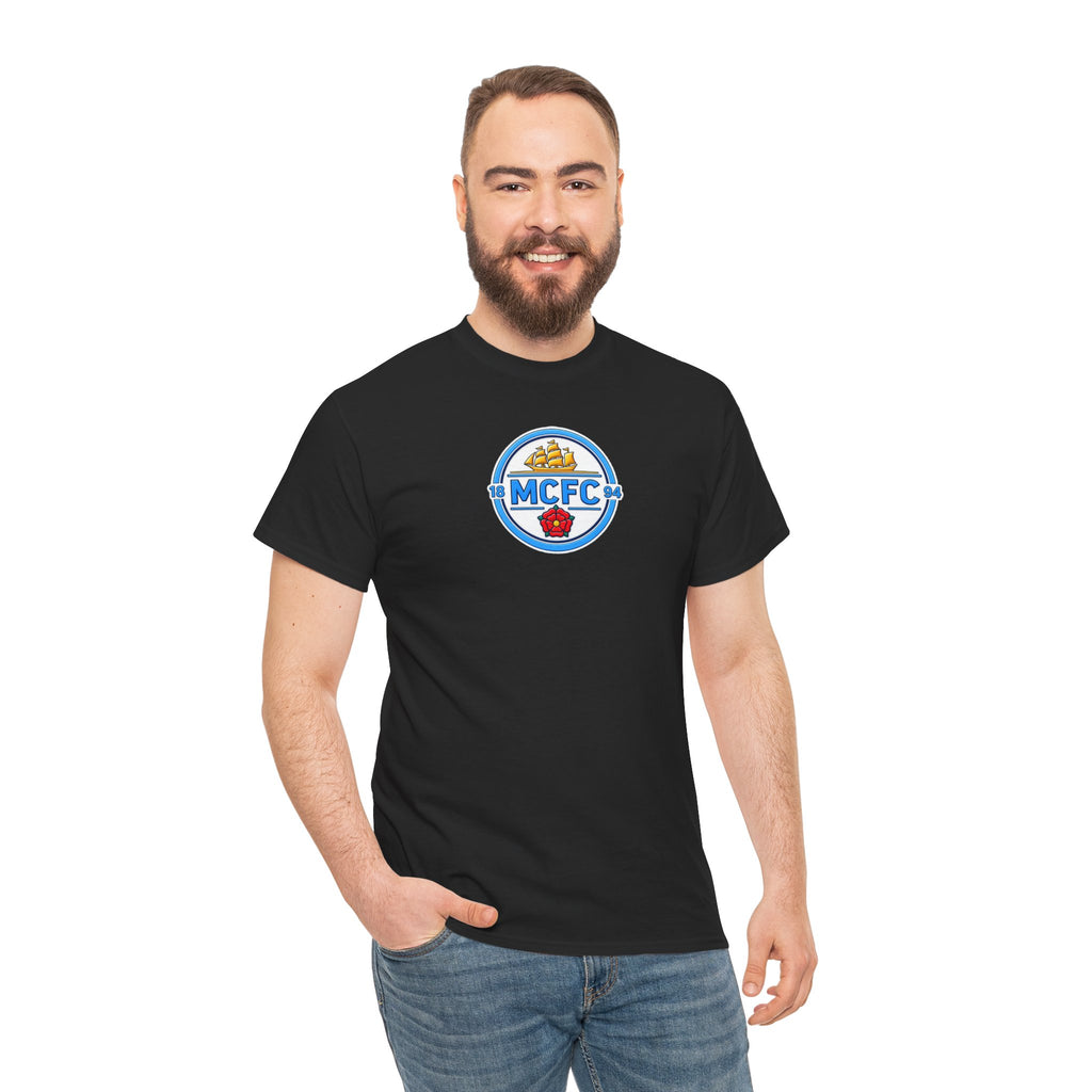 MCFC Retro Crest T‑Shirt — Vintage Soccer Fan Tee