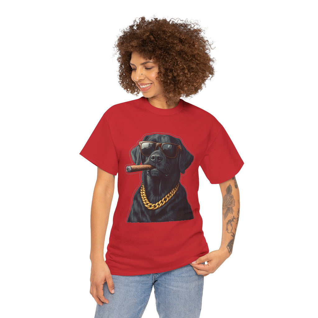 Cool Rottweiler Smoking Cigar Graphic Tee — Dog Lover Streetwear