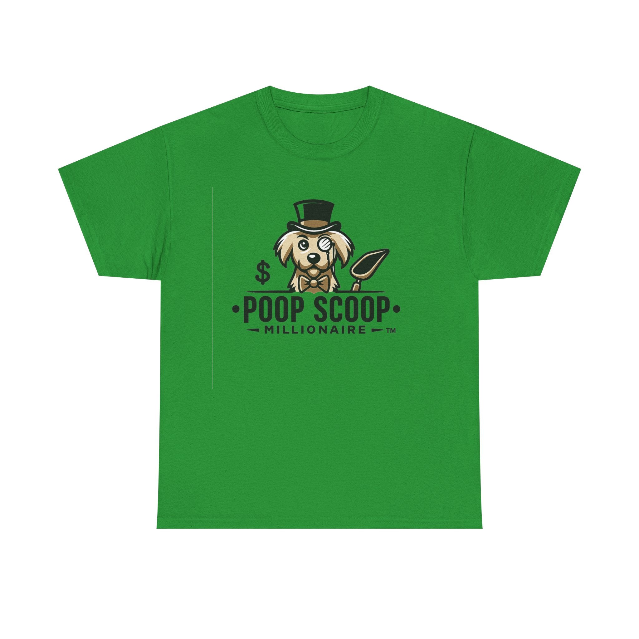 Poop Scoop Millionaire T-Shirt — Funny Dog Poop Scooping Tee