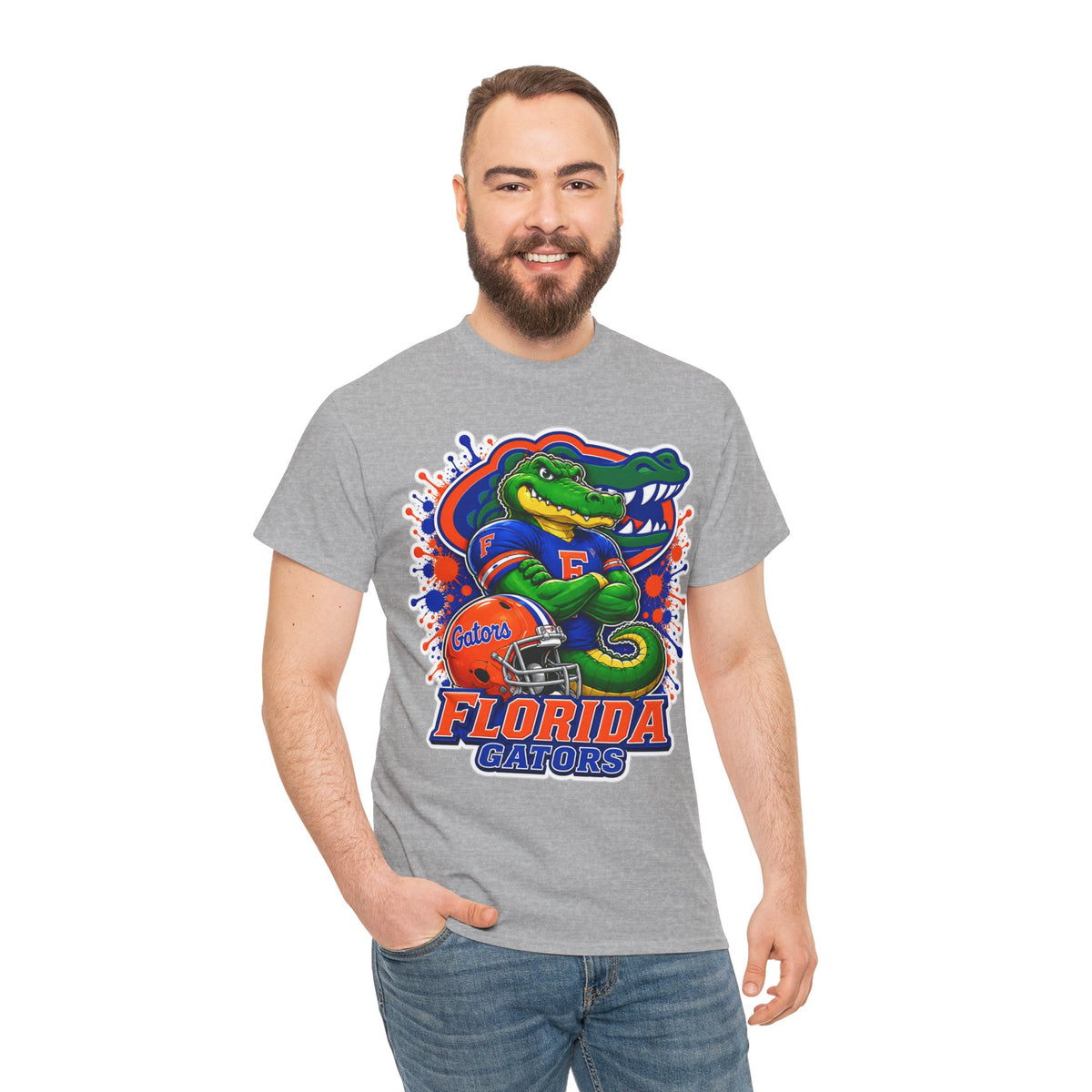 Florida Gators Alligator Graphic Tee — College Football Fan T-Shirt