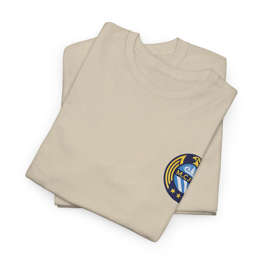 MCFC Unofficial Crest / Badge Tee — Nautical Compass Emblem Shirt