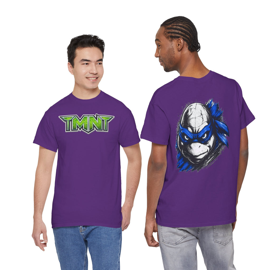 TMNT Leonardo Graphic Tee — Blue Mask Turtle T-Shirt