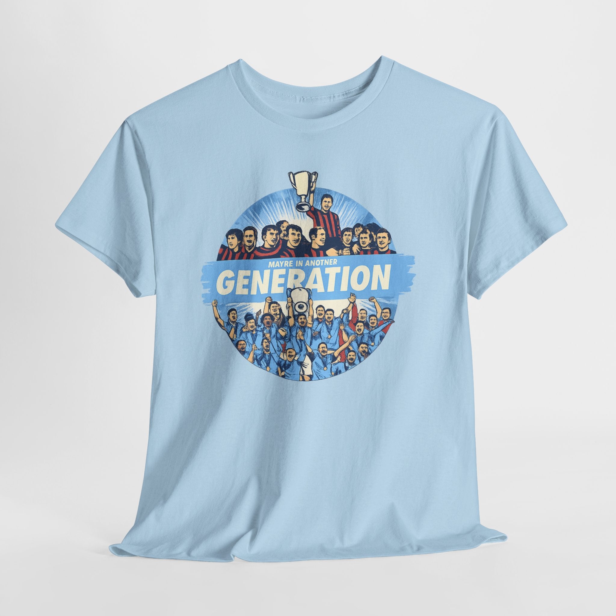 Manchester City Maybe in Another Generation Champions T‑Shirt — Retro Team Fan Tee