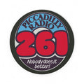 Piccadilly Radio 261 PU Leather Mouse Mat — Retro 'Nobody Does It Better' Desk Pad