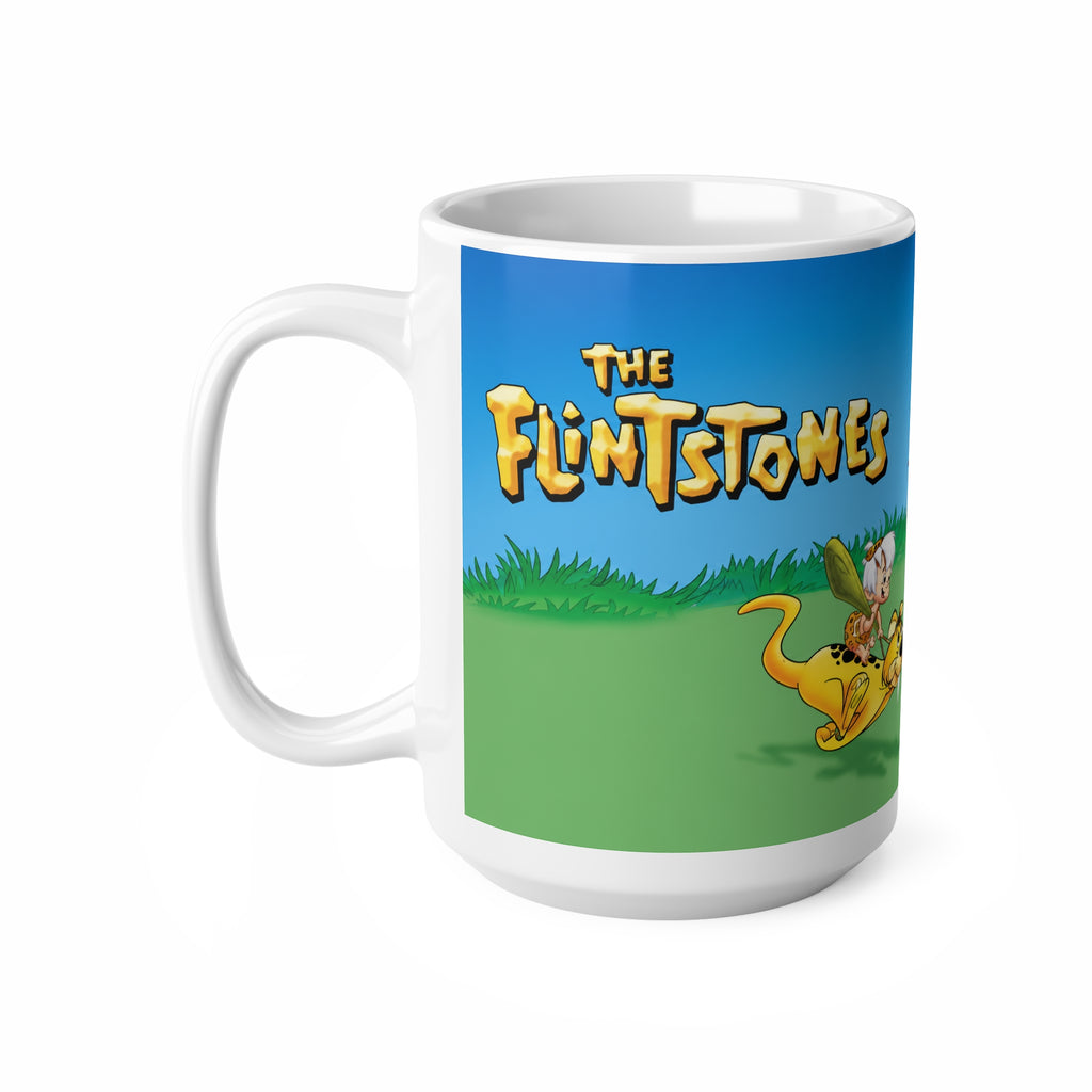 Flintstones Cartoon Ceramic Coffee Mug – Classic TV Family 11oz & 15oz