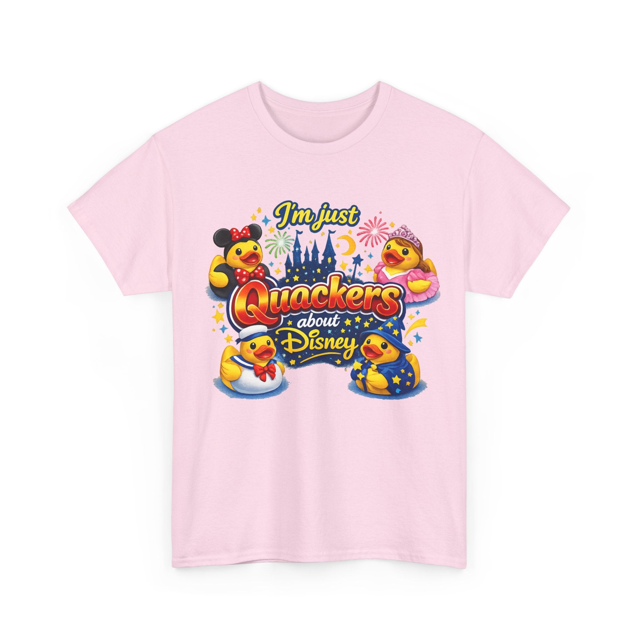 Quackers About Disney Rubber Duck Tee — "I'm Just Quackers About Disney" Graphic T-Shirt