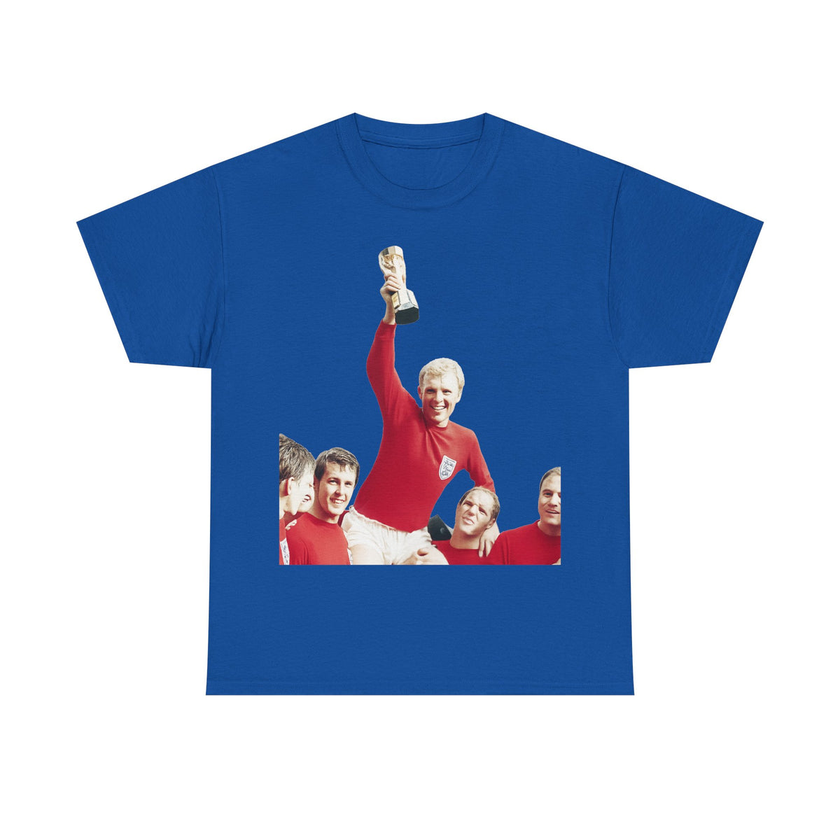 England 1966 World Cup Winners Tee — Retro Team Celebration T-Shirt
