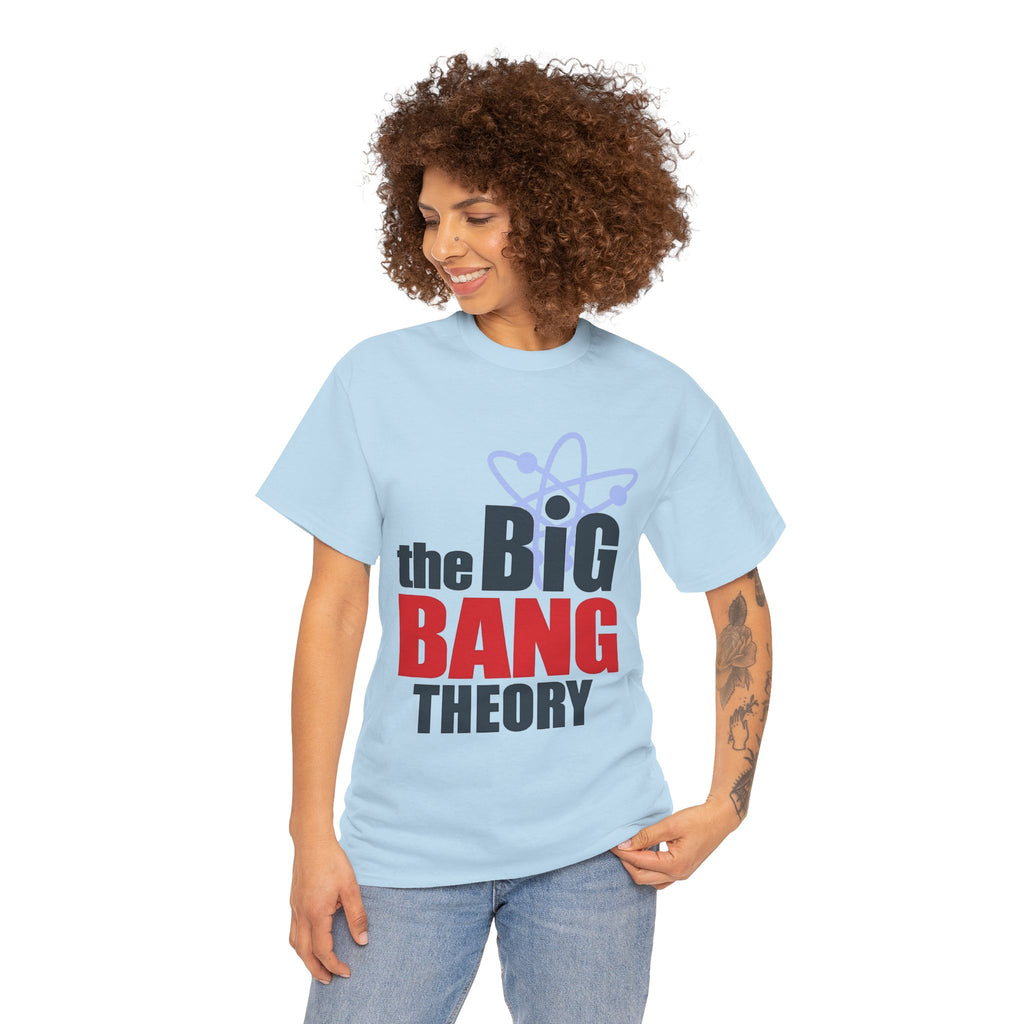 Big Bang Theory Unofficial Logo Tee — Retro Sci‑Fi TV Show T‑Shirt