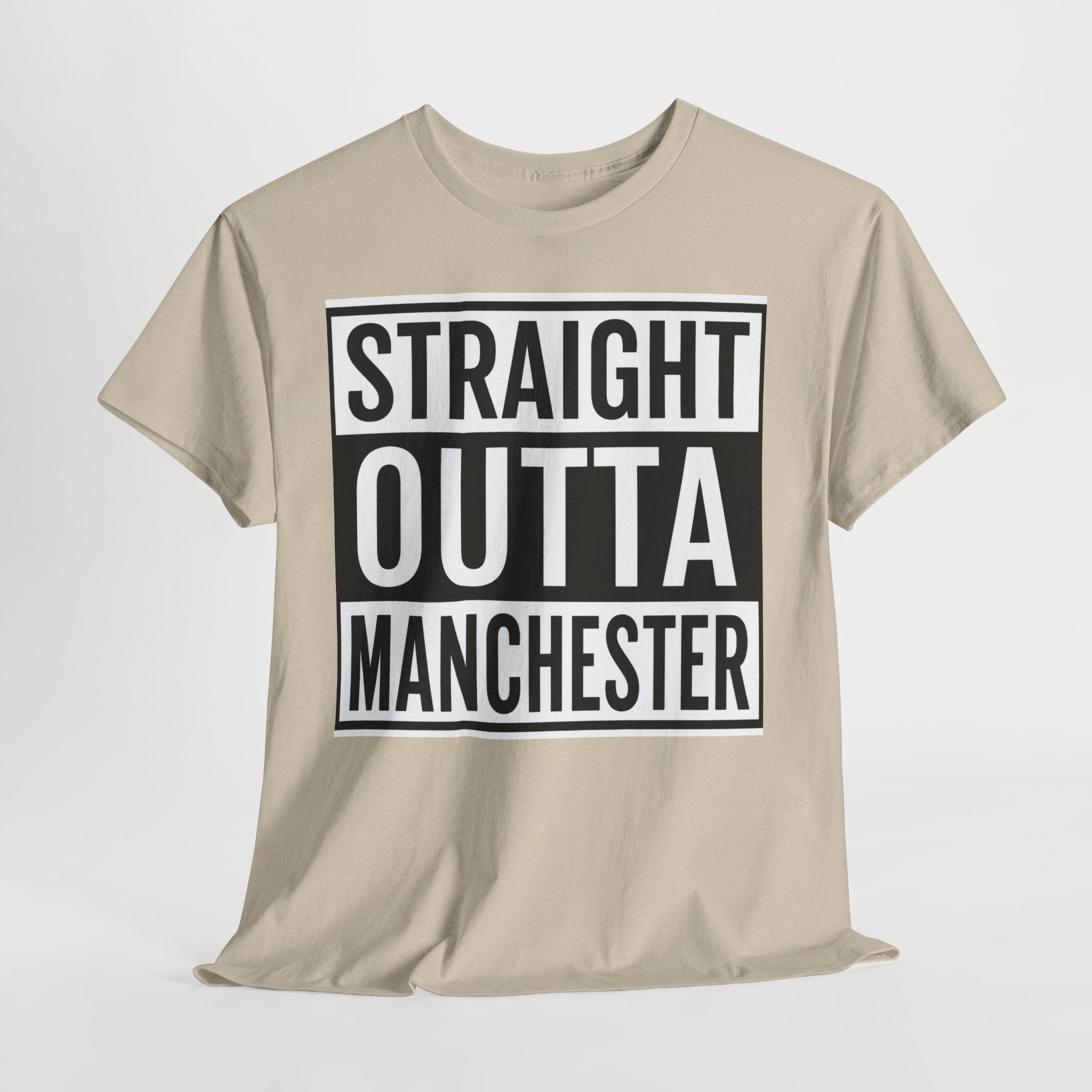 Straight Outta Manchester T-Shirt — Bold City Pride Tee