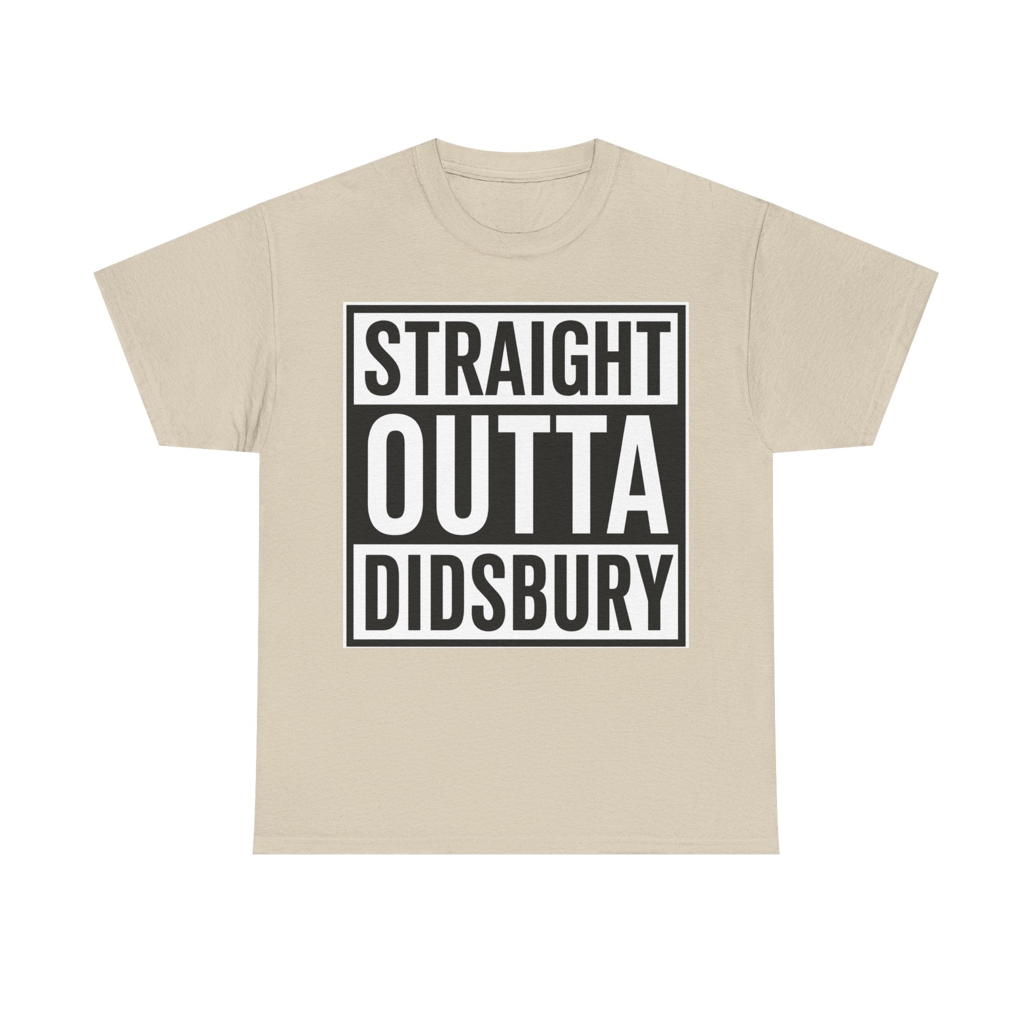 Straight Outta Didsbury T‑Shirt — Graphic City Pride Tee