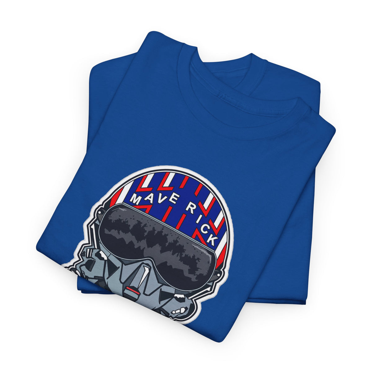 Skull Pilgrim Tee — Retro Striped 'Maverick' Helmet Graphic Shirt