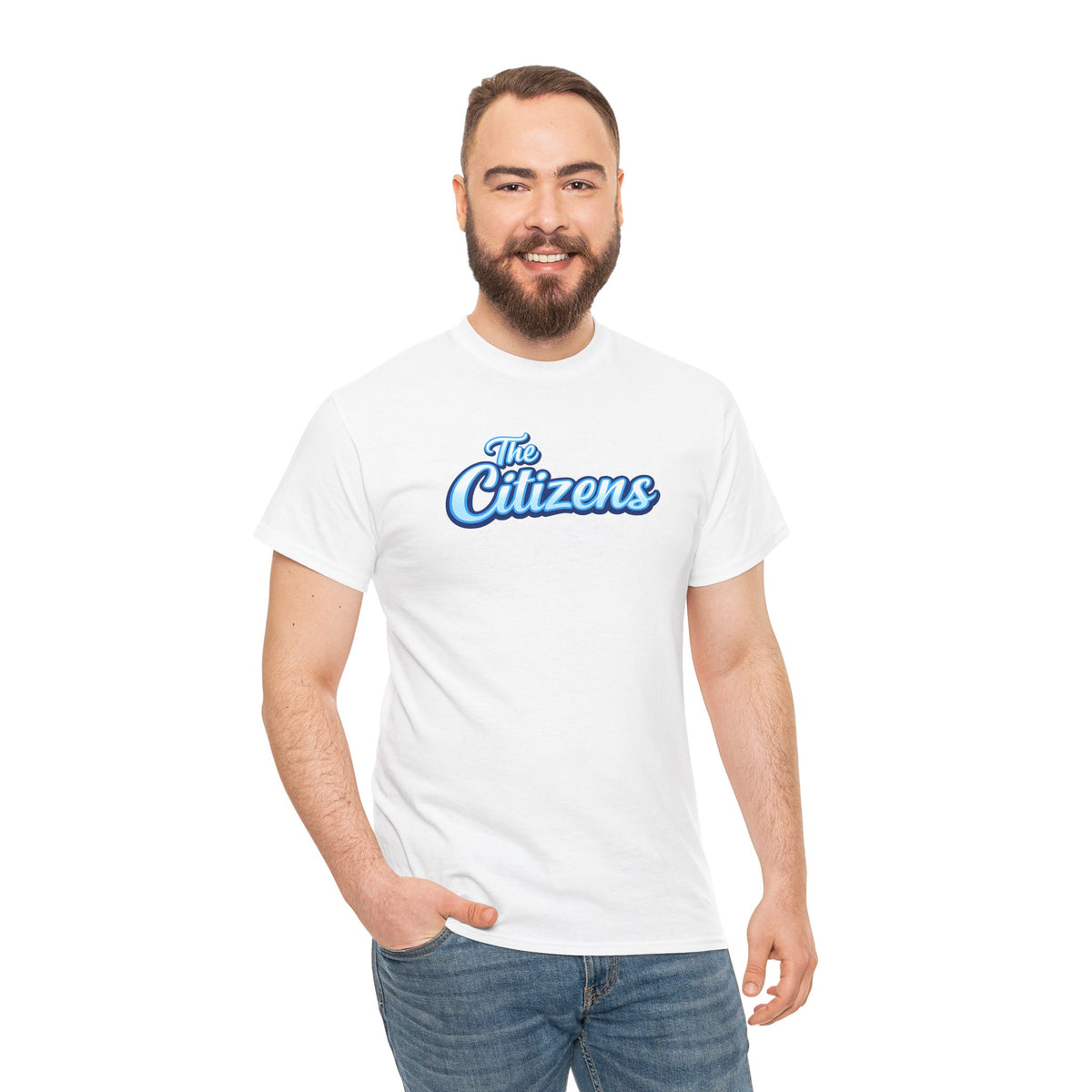 The Citizens Graphic Tee — Retro Script Logo T-Shirt