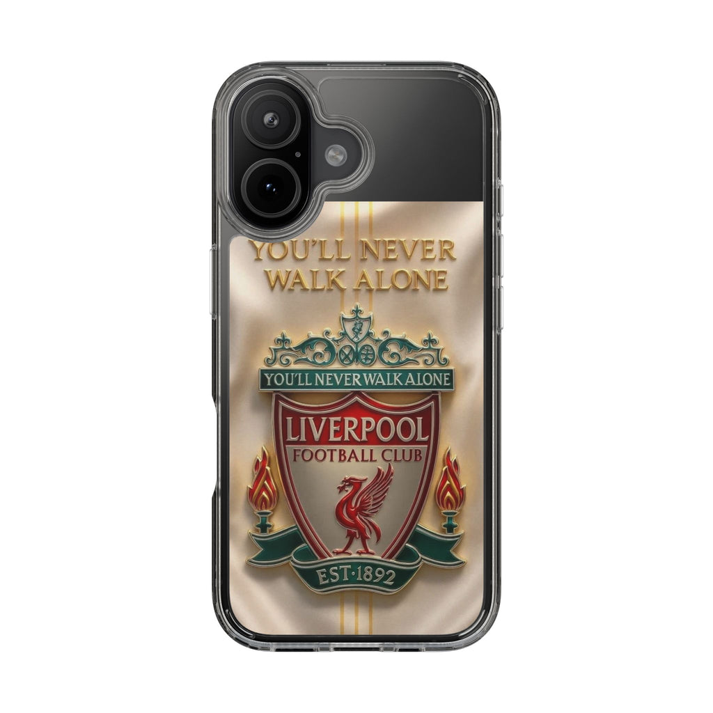 Liverpool FC 'You'll Never Walk Alone' Clear Phone Case