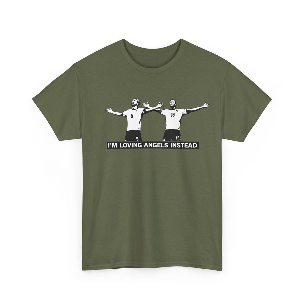 Harry Kane &  Jude Bellingham Tee – "I’m Loving Angels Instead" Graphic T-Shirt