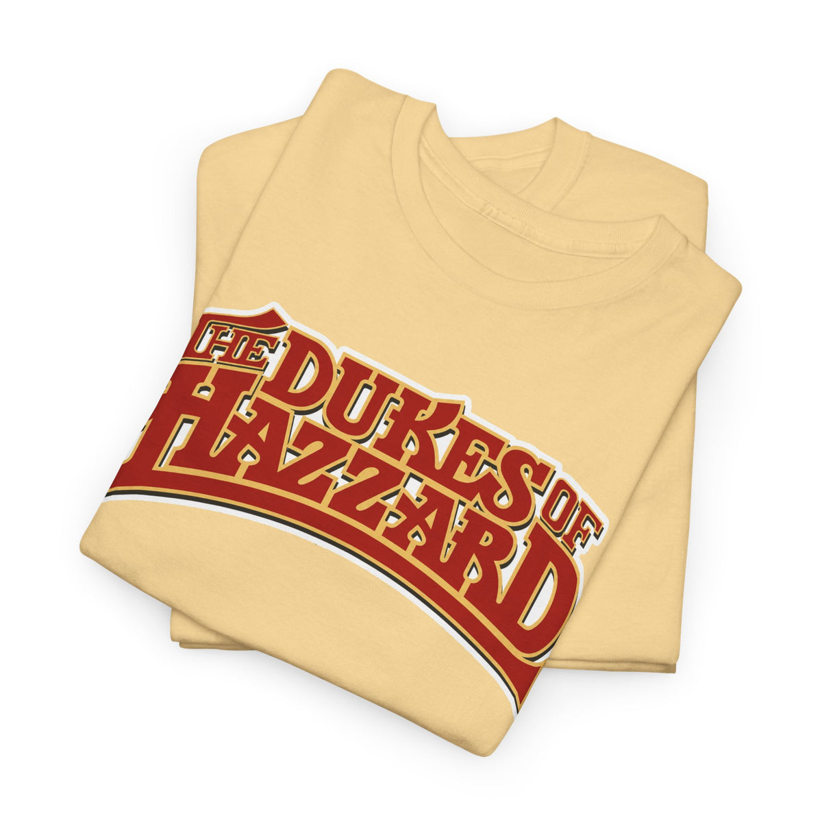Dukes of Hazzard Retro Logo Cotton T-Shirt