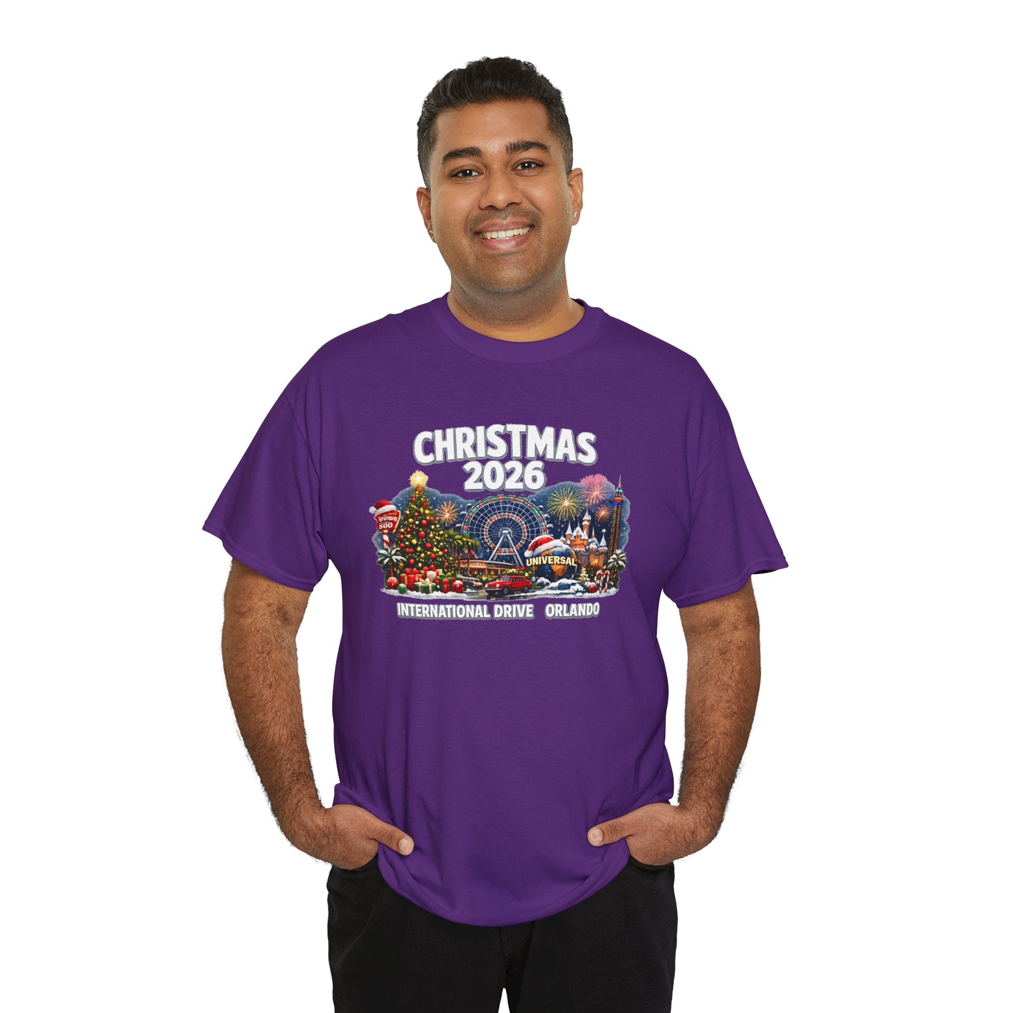 Christmas 2026 Orlando T-Shirt — International Drive Holiday Souvenir