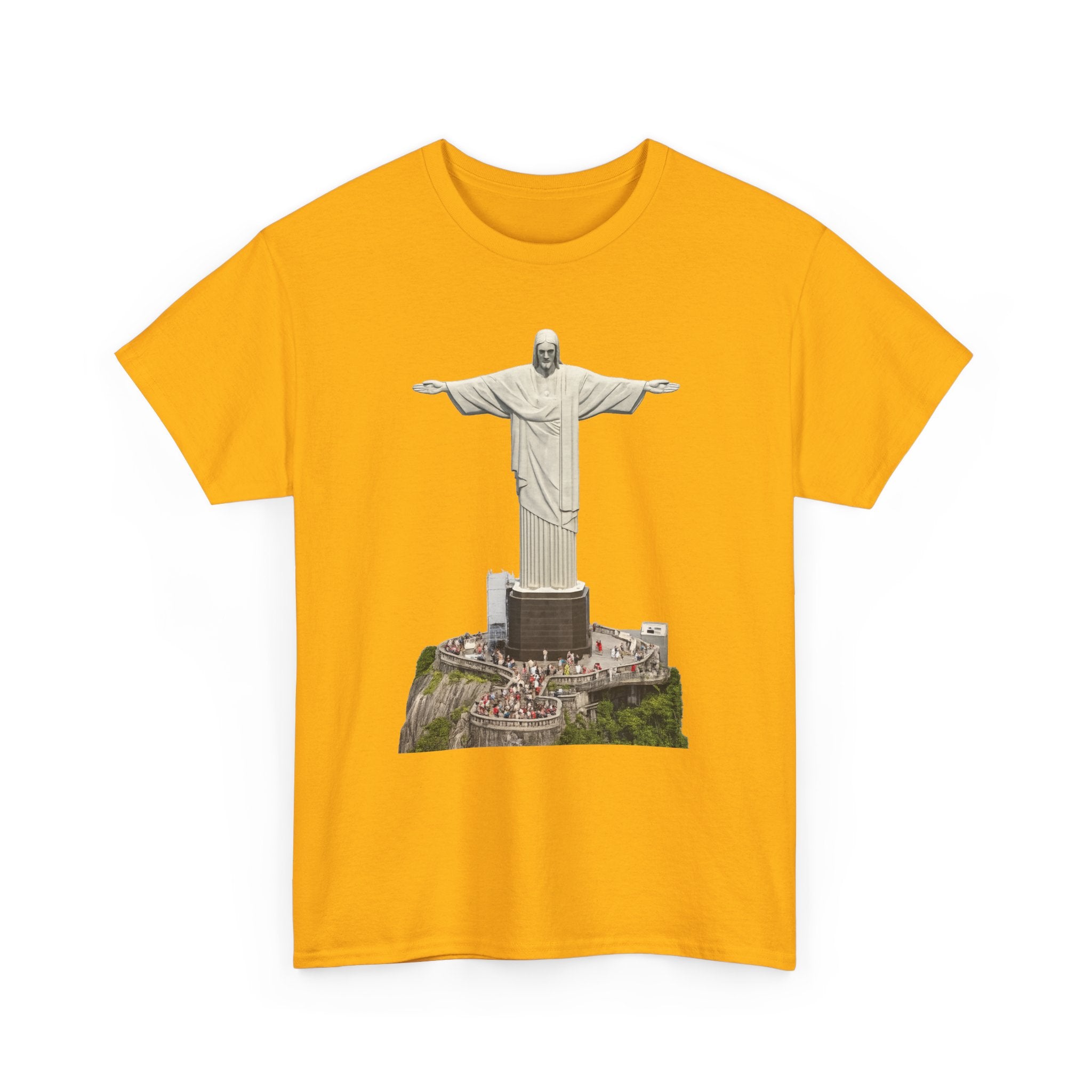 Christ the Redeemer Rio T-Shirt — Brazil Travel & Faith Souvenir Tee